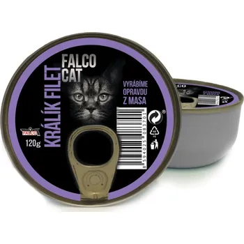 Krmivo pro kočku Falco Cat králík filet 120 g