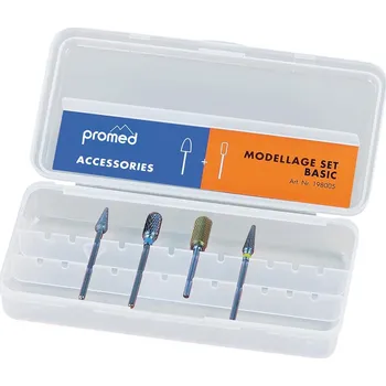 PROMED Sada fréz na nehty Basic 198005 - 4 ks