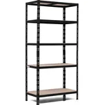 Trestles Policový regál 1800 × 900 × 500 mm, černý