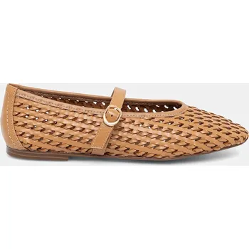 Dámské baleríny Kožené baleríny Answear.LAB SH-D25056-3256A.hak hnědá 82X, EUR 36