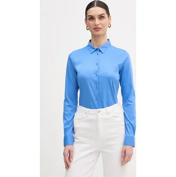 Pánská košile Bavlněná košile Mos Mosh 131660 modrá 57X, vel. XS