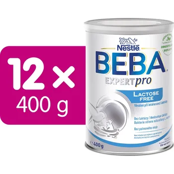 Kojenecká výživa BEBA EXPERTpro Lactose Free 12× 400 g