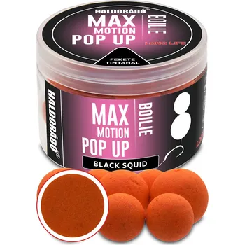 Nástraha Haldorádó Pop-Up Boilies Max Motion 50 g 16+20 mm Černá chobotnice