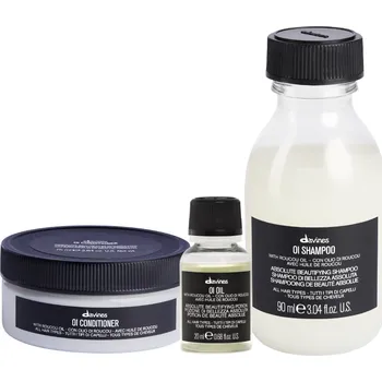 Davines OI Shampoo, Conditioner & Oil Travel Size