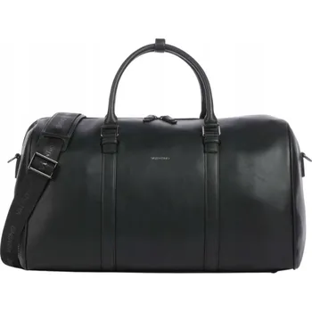 Cestovní taška VALENTINO Černá cestovní taška Horizon z ekokůže