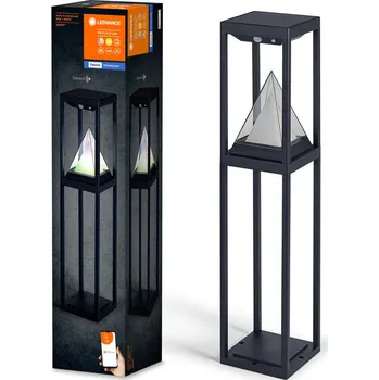 Venkovní osvětlení Osvětlovací sloupek Ledvance solární 70 cm černý