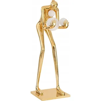 Stojací lampa Stojací lampa WOMAN-2 GOLD zlatý lesk 190 cm