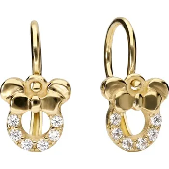Náušnice Soliter Zlaté dětské náušnice se zirkony Minnie 239 001 01253 00 + 2 měsíce na vrácení zboží