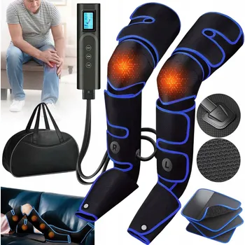 Masážní přístroj Masážní Přístroj lymfatický šedý, 6komorový, napájení ze sítě