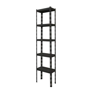 Dílenský regál ZLKL Průmyslové regály kovové 2500 x 600 x 400 mm, antracit P00138-1