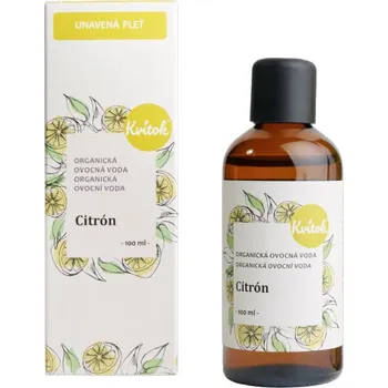 KVITOK BIO květová voda Citron 100 ml