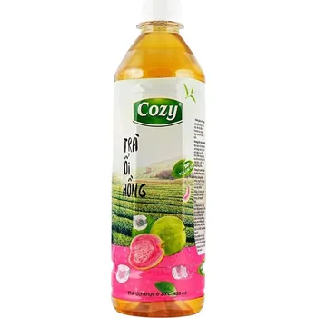 Limonáda Cozy čaj 455 ml s příchutí červené guavy