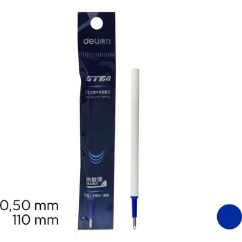 DELI GROUP CO., LTD. Náplň do mazací propisky modrá DELI GT164