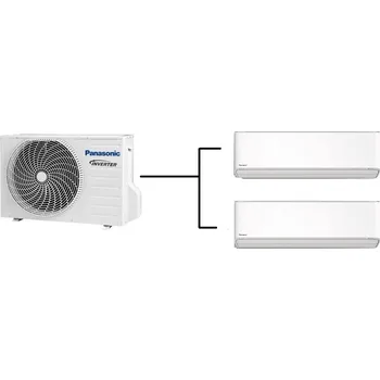 Vzduchotechnika Klimatizace Panasonic Etherea white 1+2 (2kW + 2,5kW) Multi-split R32 včetně montáže