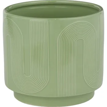 Váza Butlers CURVES Květináč 15 cm - šalvějová