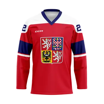 Sport Fan dres Radko Gudas #3 CCM Česká republika - červený Velikost: S