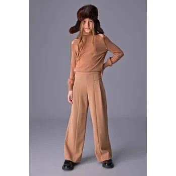 Dívčí kalhoty Dětské kalhoty Mayoral 7572.8A.Junior.9BYA béžová 80X, vel. 162