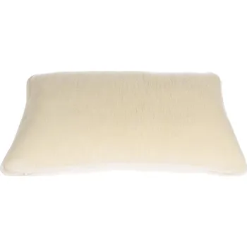 Polštář Babička Ovečková Polštář s lemováním z ovčí vlny merino přírodní 40 × 60 cm