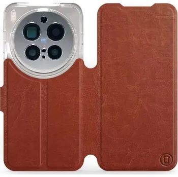 Mobiwear Flip pouzdro pro Vivo X300 Pro hnědé a šedé