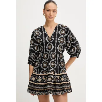 Dámské šaty Bavlněné šaty Twinset 261LB2TGG černá 99A, vel. XL