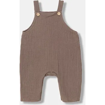 Dupačky Dětské bavlněné dupačky Jamiks PONELI PONELI.org.Ogr.JLI165.K hnědá 88X, vel. 80