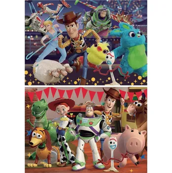 Puzzle Puzzle Toy Story 4, 2x100 dílků