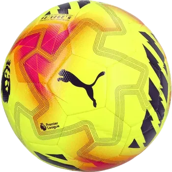 Fotbalový míč Fotbalový míč Puma Orbita Cup Lights Premier League velikost 4 žlutý