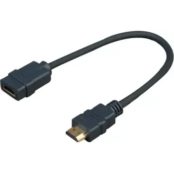 Video kabel VivoLink Pro HDMI kabel M - F 0.2m (PROHDMIADAPHDMIF)