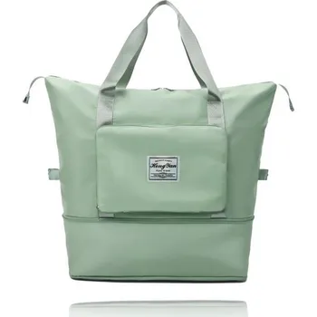 Alum skládací taška s velkým úložným prostorem, světle zelená