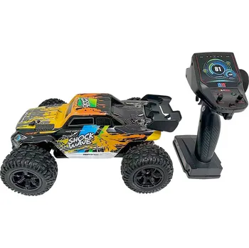 RC model auta Mamido RC Monster Truck Auto na dálkové ovládání 60 km/h, 1 : 16 4WD Brushless, 2.4 GHz, oranžové
