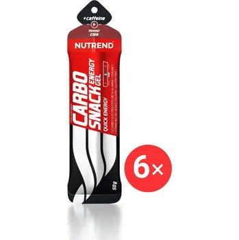 Energetický nápoj Nutrend Carbosnack sáček s kofeinem 6 x 50 g, cola