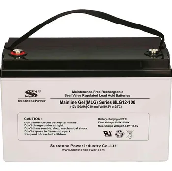 Záložní zdroj SUNSTONE-POWER Gel akumulátor 12V/100Ah MLG12-100