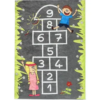 Koberec BELLATEX A 3040/203 Koberec fototisk 100 × 150 cm, skákací panák