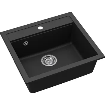 Kuchyňský dřez Swiss Aqua Technologies SATSINKGQQ100B černý