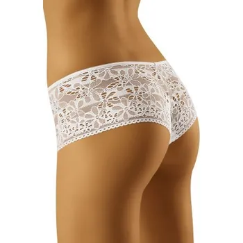 Dámské spodní prádlo Francouzské kalhotky Wolbar Kimi Bílá L