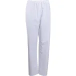 Kalhoty UNI 2208WHR dlouhé 100% bavlna bílá - M