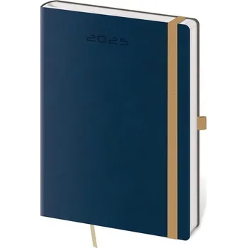 Diář Diář 2025 Flexies denní A5 tmavě modrá