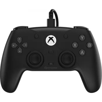 Gamepad Hyperkin Competitor Wired Controller for Xbox Series|One/Win 11|10 (Black) Licensed by Xbox