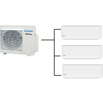 Vzduchotechnika Klimatizace Panasonic TZ 1+3 (2kW + 2,5kW + 2,5kW) Multi-split R32 včetně montáže