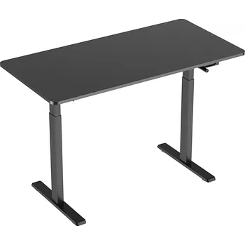 Psací stůl AlzaErgo Table ET5 AiO Essential 140×70 cm černý