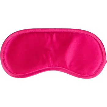Erotická maska Saténová maska na oči Easytoys růžová