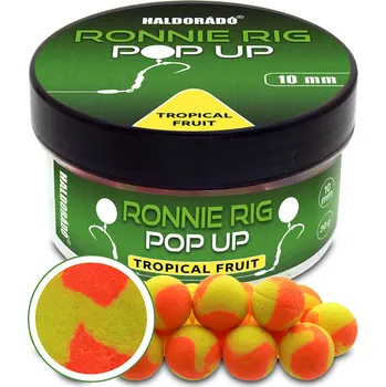 Boilies Haldorádó Pop-Up Ronnie Rig 30 g 10 mm Tropical Fruit