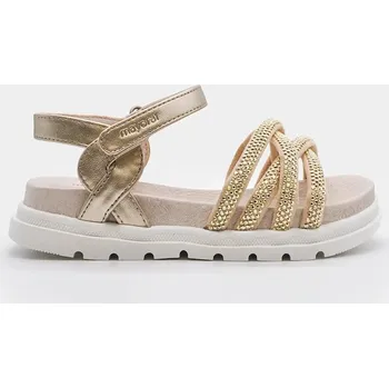 Dívčí obuv Dětské sandály Mayoral 45738.60D.Kids.PPY2 zlatá 10Y, EUR 32