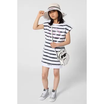 Dámské šaty Dívčí šaty Karl Lagerfeld Z31149.156.162 bílá 00X, vel. 162