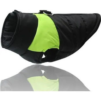 Obleček pro psa Surtep Zimní vesta černo zelená 5XL