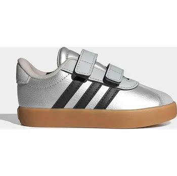 Chlapecké tenisky Dětské tenisky adidas VL COURT 3.0 IH3965 stříbrná SLV, EUR 24