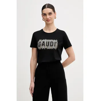 Pánské tričko Tričko Gaudi 611BD64043 černá 99X, vel. L