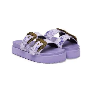 Dámské pantofle Nazouváky Versace Jeans Couture 80VA3SM1 ZS366 338 Fialová 41