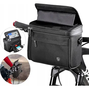 CYKLISTICKÁ BRAŠNA NA ŘÍDÍTKA TAŠKA NA KOLO PÁNSKÁ TAŠKA PŘES RAMENO S POPRUHEM