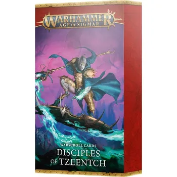 Desková hra Games Workshop Warhammer Age of Sigmar: Warscroll Cards: Disciples of Tzeentch